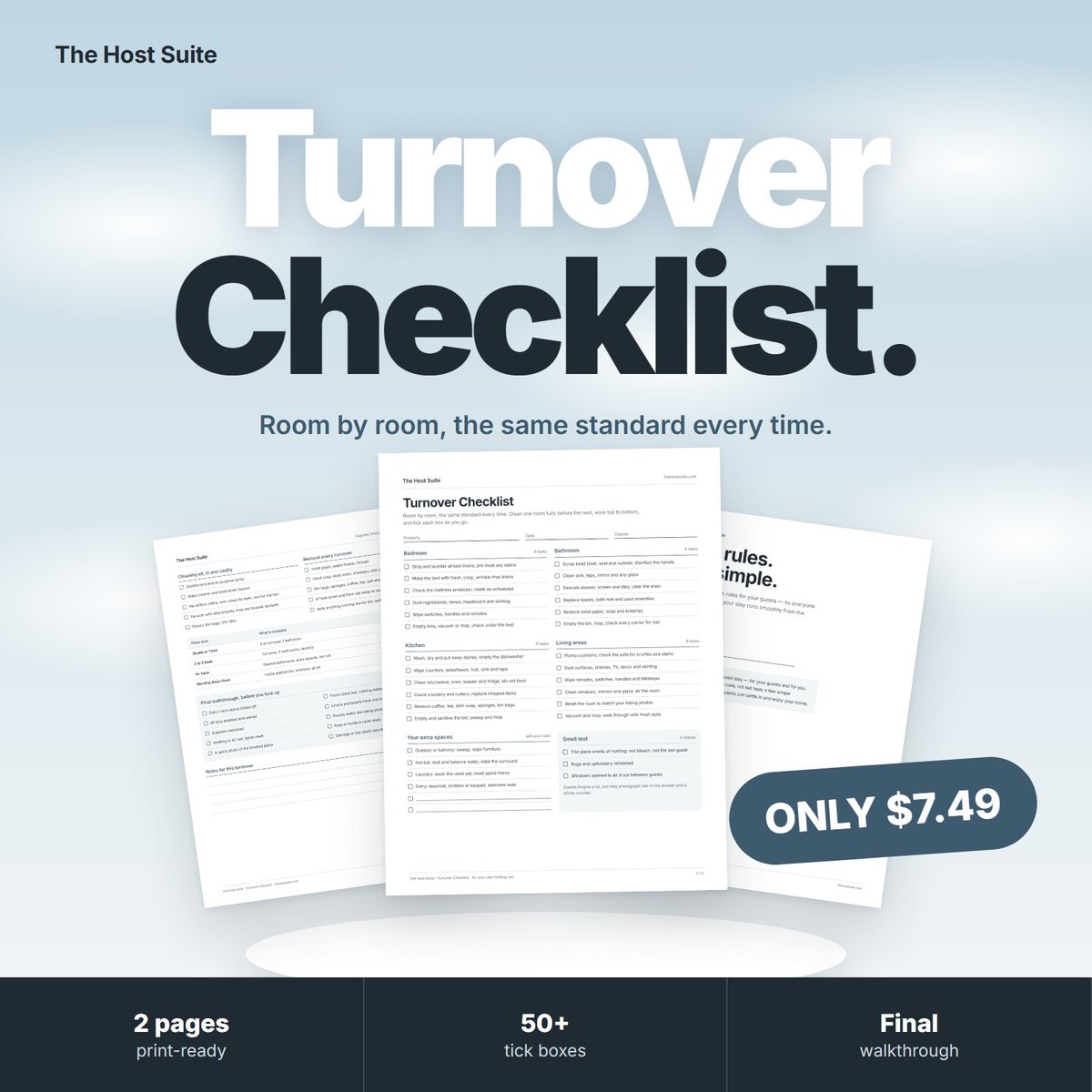 Turnover Checklist preview