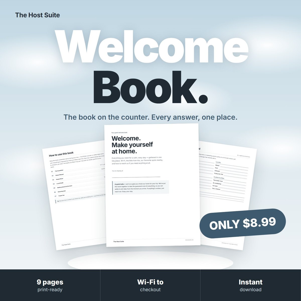 Guest Welcome Book preview