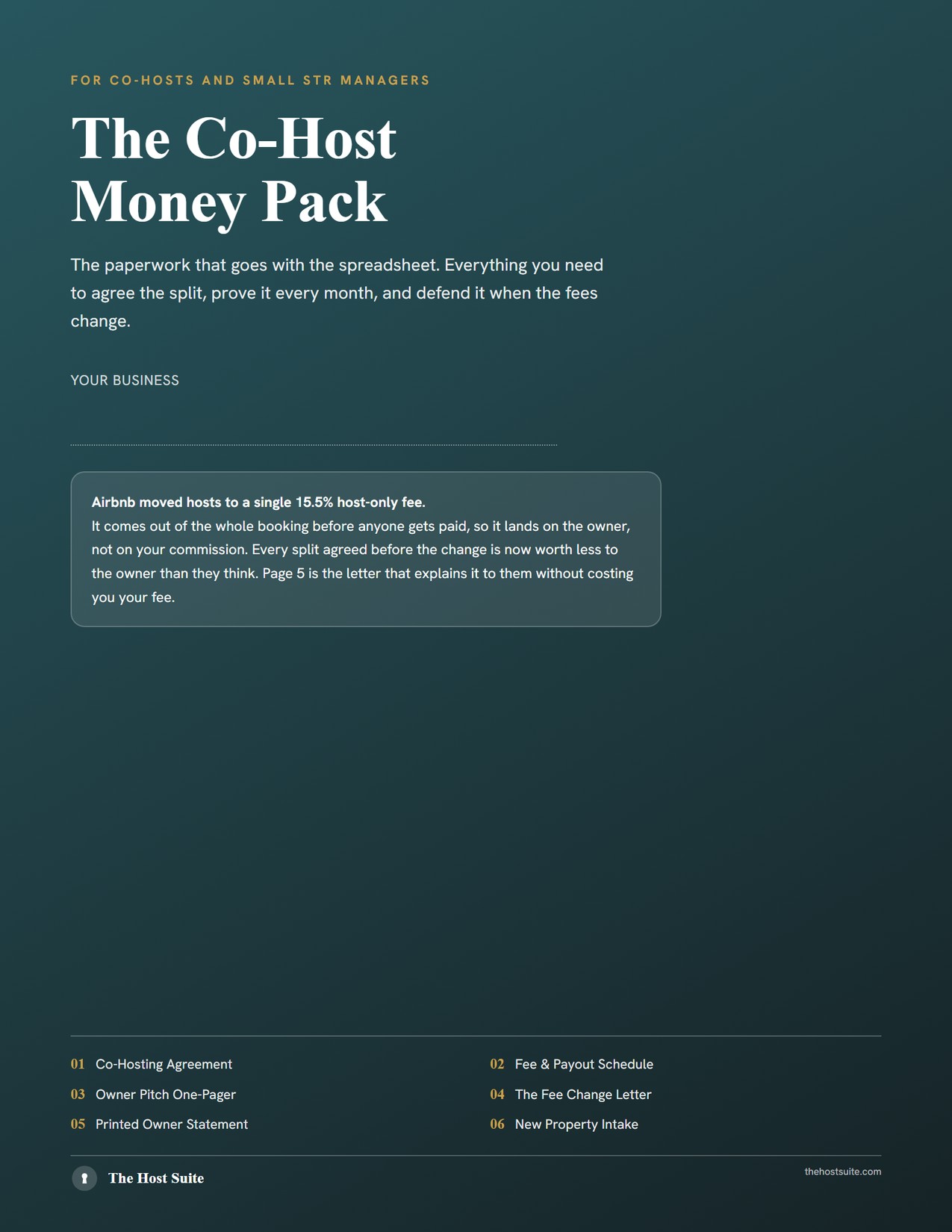 The Co-Host Money Pack cover