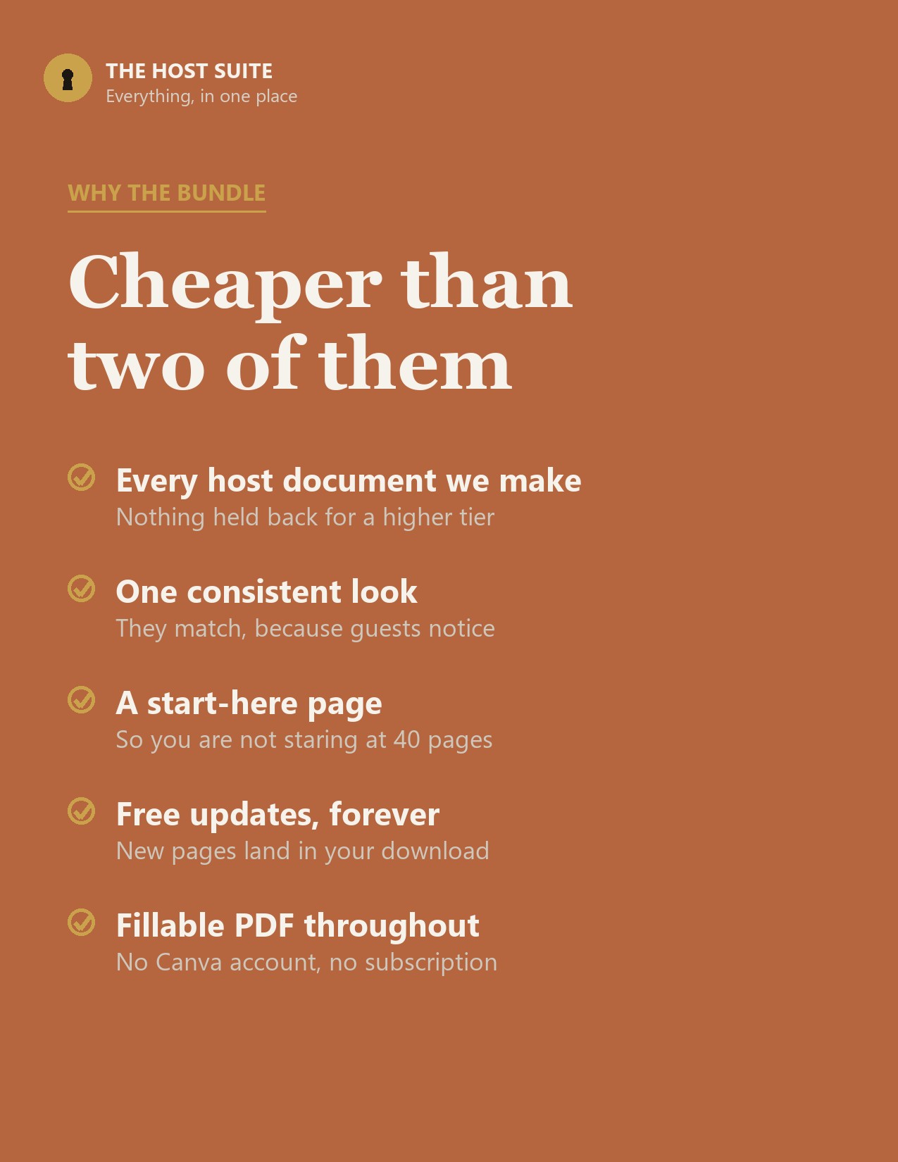 Why the bundle is cheaper than two templates