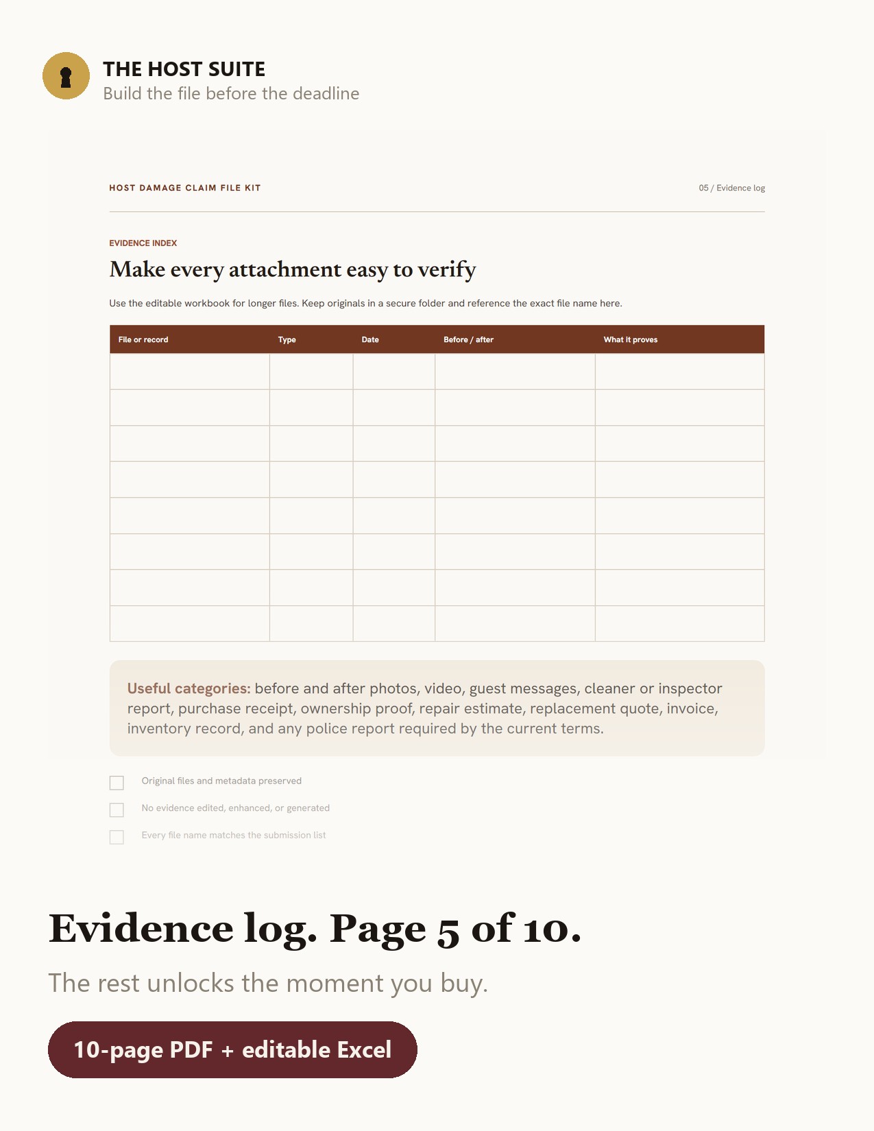 Inside page preview
