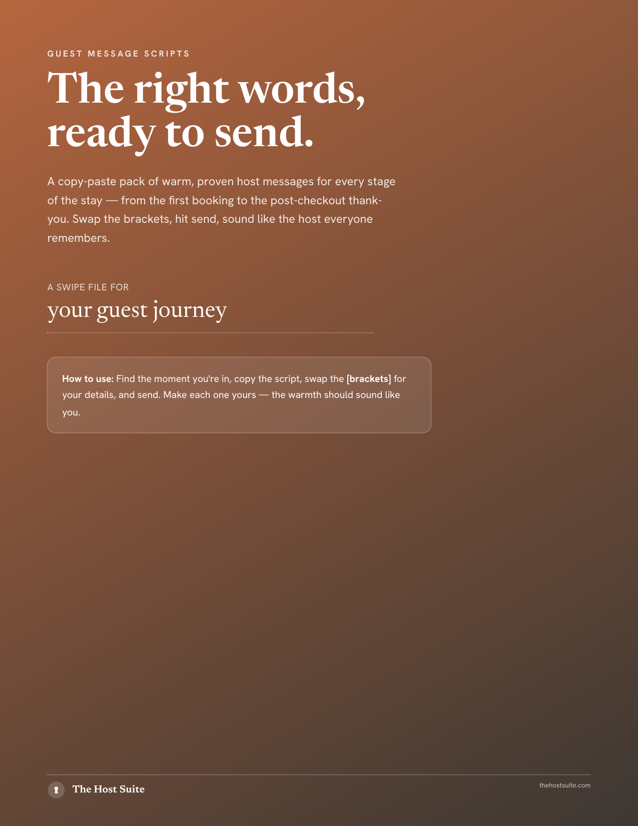 Guest message scripts preview page 1