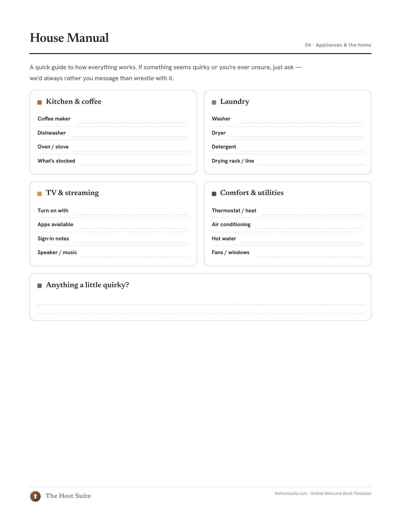 Welcome book template preview page 4